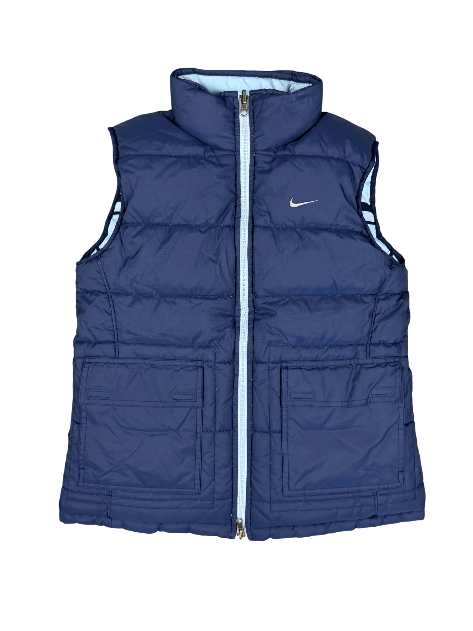 Nike vintage reversible Puffer Vest (XS)